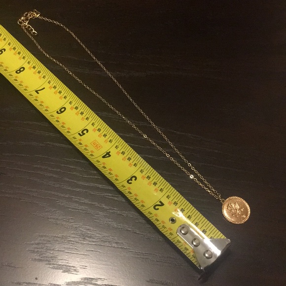 Boho round rose Necklace chain jewelry - Picture 6 of 6